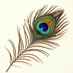 Obraz premium peacock feather image