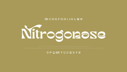 Beautiful Elegant Serif Font. Sophisticated Typeface for Luxury Branding and Design.