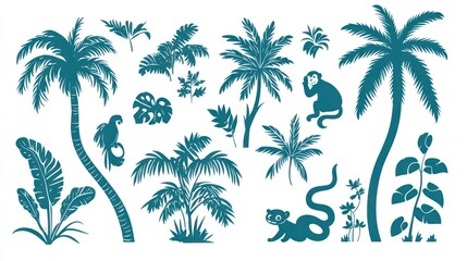 Tropical Silhouette Collection