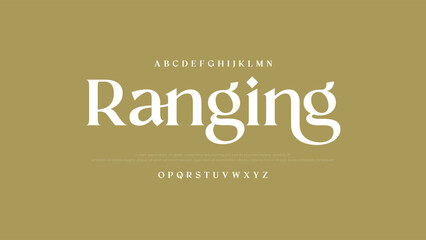 Premium Elegant Serif Font Family - Versatile Fonts for Branding and Luxury Design