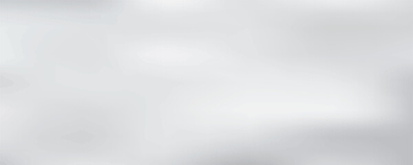 Silver foil background with metal mirror texture. Chrome gradient surface with light gloss simple abstract