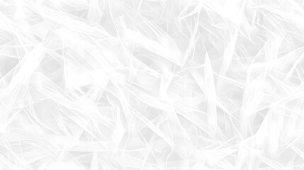 Obraz premium Abstract design of white fragmented geometric shapes.