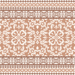 seamless damask pattern