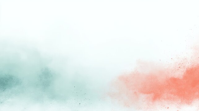 Vibrant red and green gradient on a pristine white background, modern minimalist design