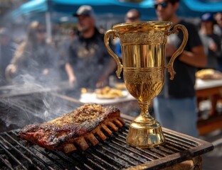 Grilling Delicious BBQ Ribs: A Culinary Competition Trophy Winner Recipe