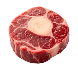 Obraz premium Beef short rib isolated on transparent background