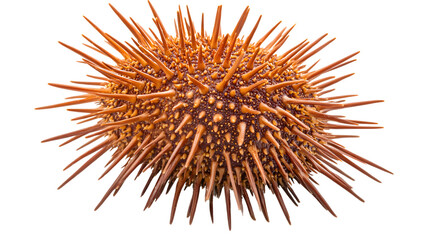 Sea Urchin Isolated on Transparent Background - Professional Stock Image