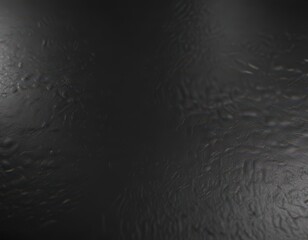 Fototapeta premium Deep black leather, subtle grain Luxurious, smooth, reflective surface , shiny, abstract