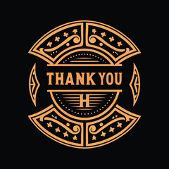 Thank you logo