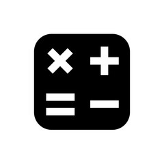 Obraz premium calculator symbol