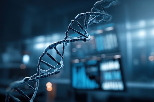 Unlocking Life's Code, Exploring the Double Helix Structure of DNA and its Mysteries, Revealing Genetic Secrets in the Lab.