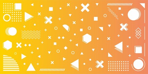 Energetic Geometric Fusion with Warm Colors