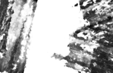 Abstract grunge black and white distressed texture background, Isolated on transparent background, PNG	
