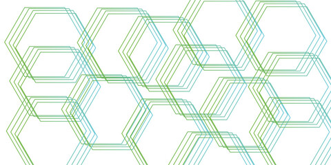 Clean minimalistic, and futuristic abstract background with overlapping hexagonal shapes. vector grid tile and mosaic structure simple style hexagonal graphic concept. Futuristic surface design. 