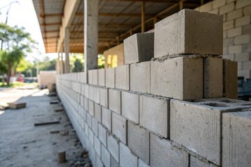 construction of a building