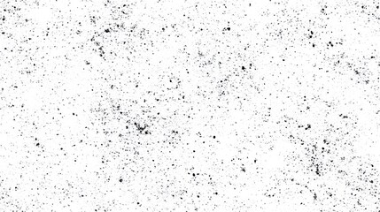 Fototapeta premium Abstract design of scattered dark specks on a white background.