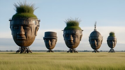 art with digital machines crafting symbolic cultural artifacts