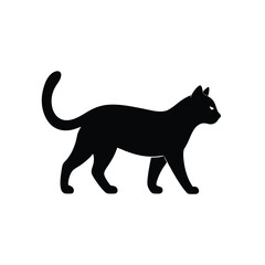 Fototapeta premium Clean Design of Walking Cat Vector
