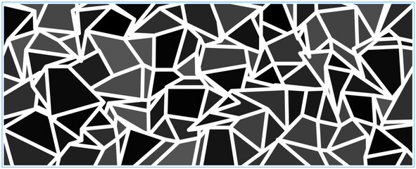 Abstract Symmetry in Motion, A symmetrical yet fluid arrangement of bold shapes.