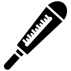Fototapeta premium Thermometer Icon