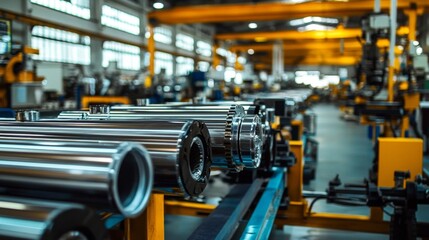 Fototapeta premium Learn about the latest technologies in plastic pipe manufacturing at our workshop.