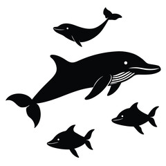 set of fish icons