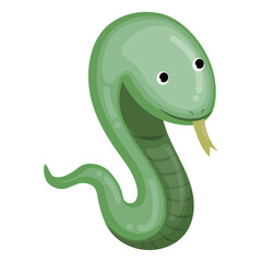 cute snake illustration