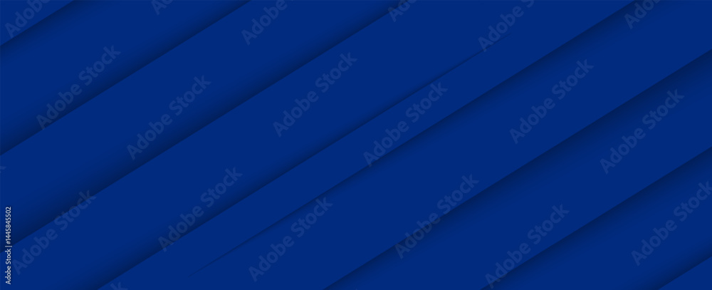 Poster modern abstract blue background with diagonal line. simple graphic design element. futuristic concep