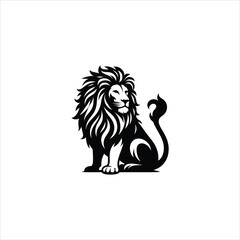 Majestic Lion – King of the Jungle Wildlife Animal Illustration