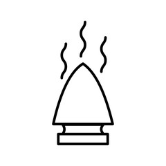 Iron icon in vector. Logotype  on white background