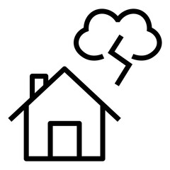 home lighting vector icon