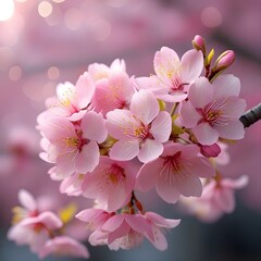 pink cherry blossom