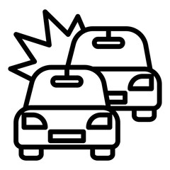  accident vector icon