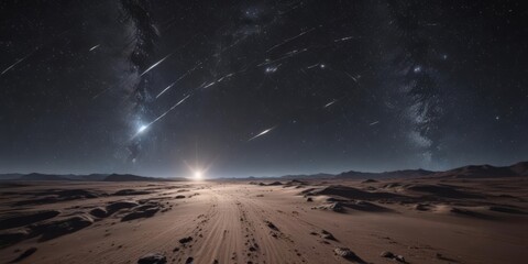 Vast, glittering starfield, cosmic dust trails,  twinkle,  cosmic,  night