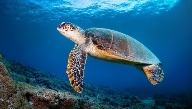 loggerhead sea turtle caretta caretta