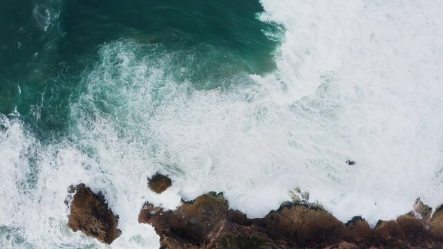 harbor, 4k, aerial, aerial view, atlantic ocean, background, beach, beautiful, big wave surfer, big wave surfing, biggest, challenge, cliff, coast, coastline, drone view, enjoying, europe, farol da na