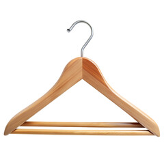 Wooden Clothes Hanger Pant Bar Image
