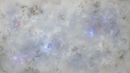 Antique porcelain dolls showcase ethereal nebula patterns, cracked surfaces, and soft pastel colors.