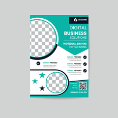 Vector Brochure Flyer design Layout template set