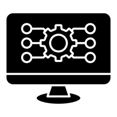 Engineer Simple Icon Vector Illustration Concept