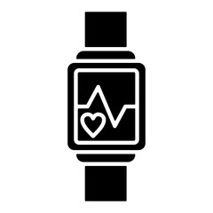 Smartwatch Simple Icon Vector Illustration Concept
