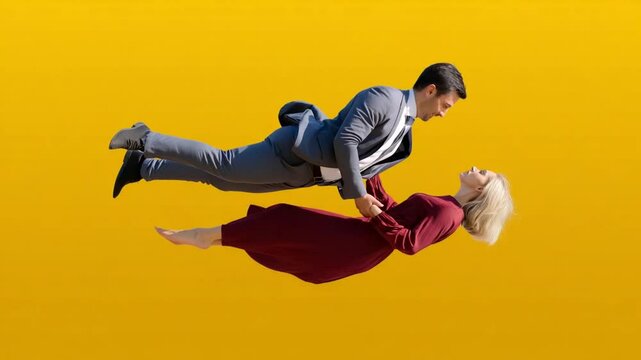 Dynamic Movement Captured in Mid-Air Performance