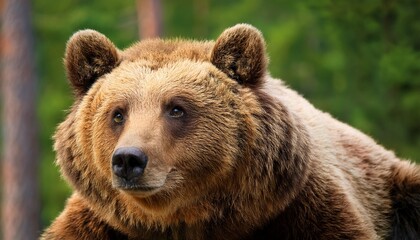 Fototapeta premium eurasian brown bear ursus arctos arctos