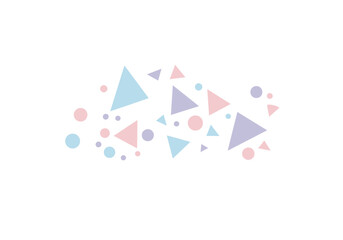 Flat Color Vector Business Card Background Designs in Minimal Abstract Style