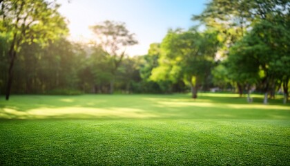 blur defocused park garden tree in nature background