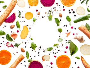 Vibrant Sugar Yam Vegetables on Plant