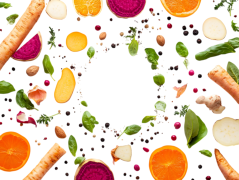 Vibrant Sugar Yam Vegetables on Plant