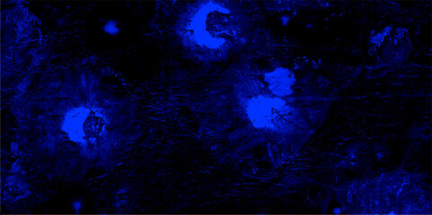 Blue sky heaven clouds colorful tie dye pattern abstract background. Seamless and abstract blue grunge texture with blue stains. Distressed Cosmic neon dark blue watercolor background aquarelle deep