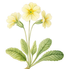 Primrose flower png colorful primrose bloom png spring primrose flower png vibrant garden flower png delicate primrose png white background image
