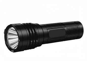 Powerful LED Flashlight for Outdoor Adventures - Durable, high-intensity LED flashlight ideal for camping, hiking, and emergencies. Compact and easy to